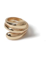 Aela Gold Tone Wrap Ring - Image 1 of 2