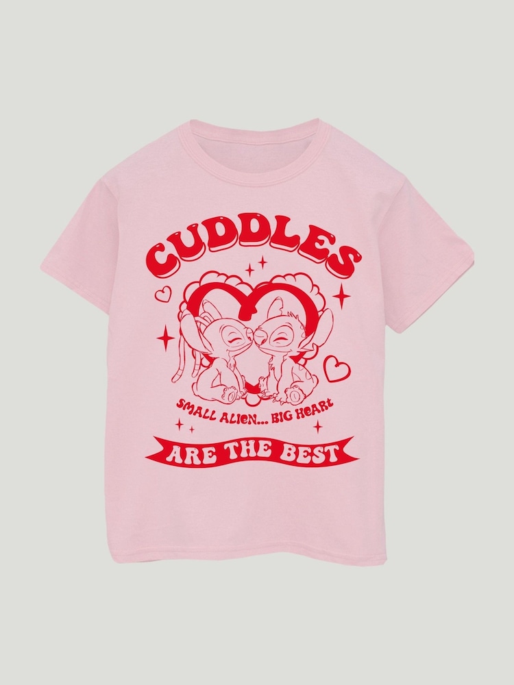 Brands In Pink Stitch & Angel Cuddles Top & Leggings Set - Image 2 of 3