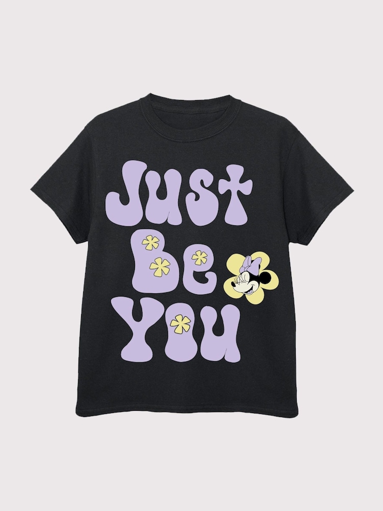 Brands In Black Minnie Mouse Just Be You Top & Leggings Set - Image 2 of 3