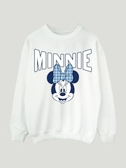 Brands In White Minnie Mouse Bow Sweatshirt and Leggings Set - Image 2 of 3