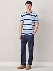 Blues Horizontal Stripe Ringer T-Shirt - Image 4 of 8