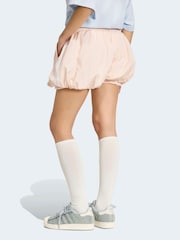 adidas Originals Pink/White Firebird Balloon Shorts - Image 2 of 6