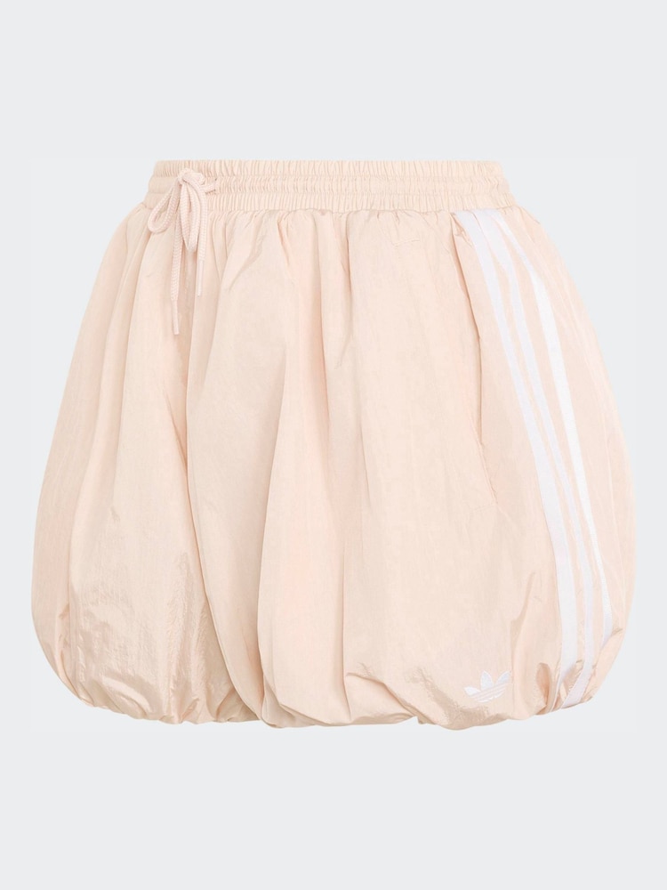 adidas Originals Pink/White Firebird Balloon Shorts - Image 6 of 6 adidas Originals Pink/White Firebird Balloon Shorts - Image 6 of 6