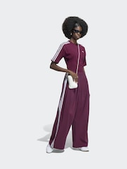 adidas Originals Burg/White Slim T-Shirt - Image 3 of 5