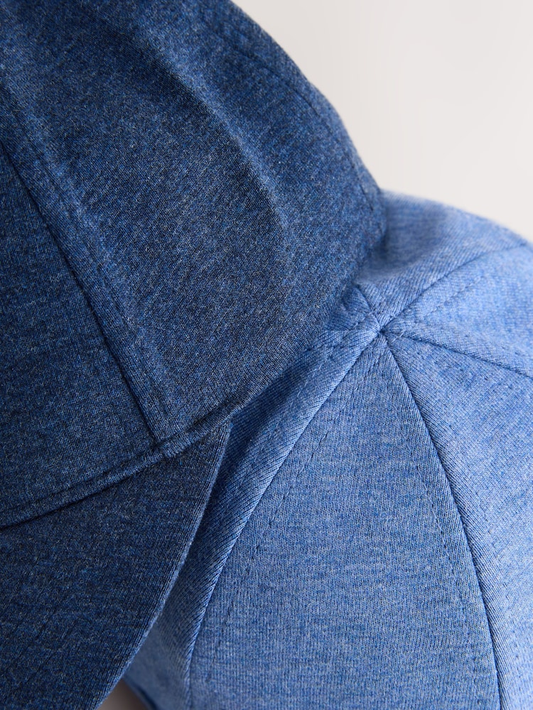 Blue/Navy Jersey Marl Caps 2 Pack (3mths-13yrs) - Image 3 of 3