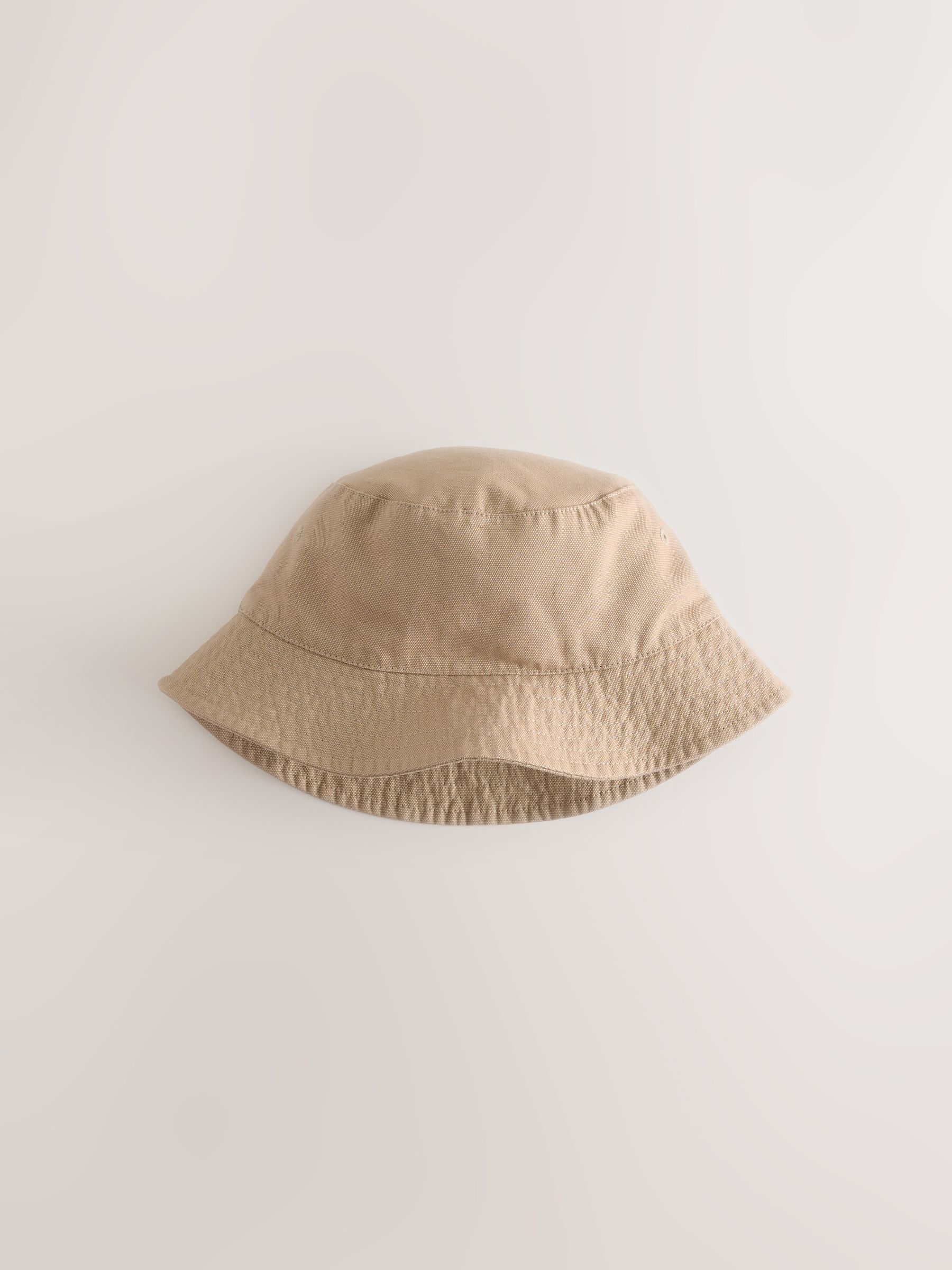 Buy Cement Brown Cotton Canvas Bucket Hat (3mths-16yrs) from Next USA
