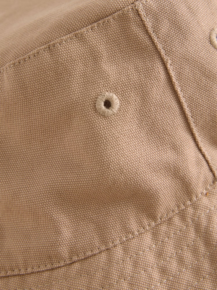 Maro Rugină - Pălărie rotundă din pânză de bumbac (3luni-16ani) - Imaginea 3 din 3 Maro Rugină - Pălărie rotundă din pânză de bumbac (3luni-16ani) - Imaginea 3 din 3