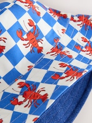 Red/White/Blue Lobster Reversible Bucket Hat (3mths-16yrs) - Image 6 of 6