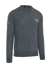 Callaway Golf Grey Crew Neck Sweater - Image 5 of 5