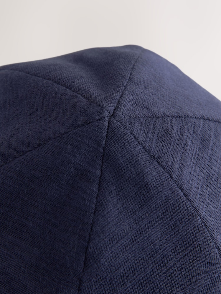 Navy Blue Jersey Legionnaire Hat (3mths-10yrs) - Image 3 of 3