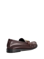 Dune London Red Granules Chain Loafers - Image 3 of 6