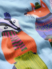 Boden Blue Long Sleeve Novelty T-Shirt - Image 3 of 3