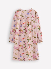 Boden Pink Printed Long Sleeve Nightie - Image 2 of 3