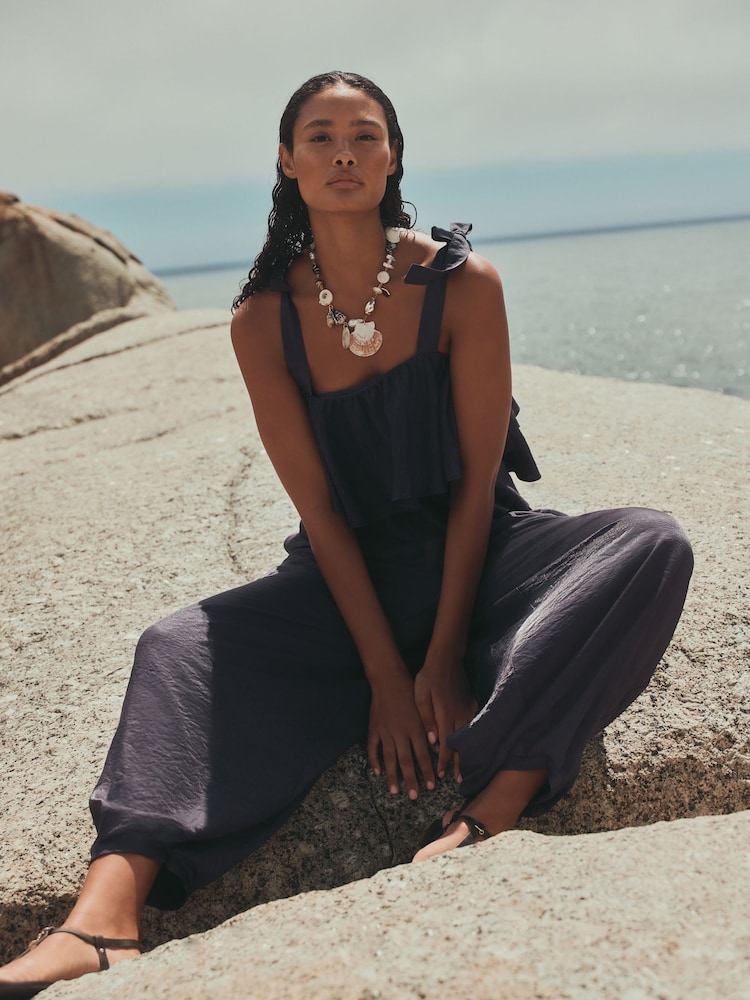 Steel Blue Balloon Trousers - Image 2 of 5
