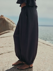 Steel Blue Balloon Trousers - Image 3 of 5