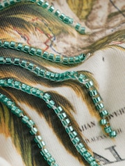 Ecru Graphic Print Beach T-Shirt - Image 8 of 9