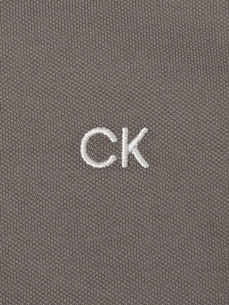 Calvin Klein Golf Grey Uni Polo Shirt - Image 10 of 10