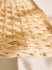 Dibor Natural Easy Fit Rattan Two Tone Ceiling Shade - Image 5 of 5