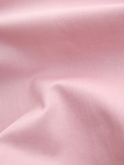 Pink/ Blue Stripe Regular Fit Cotton Linen Blend Short Sleeve Smart Shirts 2 Pack - Image 5 of 10