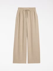 Lipsy bukser med brede bukseben og et strejf af hør - Billede 6 af 7