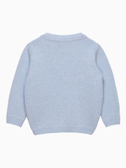 Trotters London Blue Tarquin Train Cardigan - Image 2 of 2