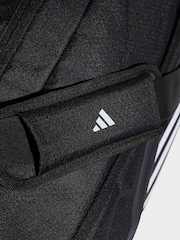 adidas Black Essentials 3-Stripes Large Duffel Bag - Image 4 of 5