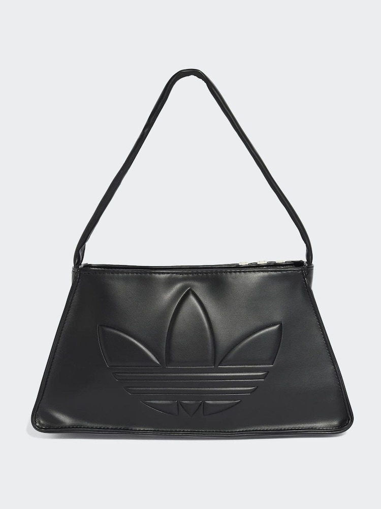 adidas Originals Black Outline Trefoil Shoulder Bag - Image 1 of 5