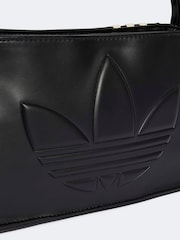 adidas Originals Black Outline Trefoil Shoulder Bag - Image 4 of 5