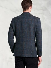 Brook Taverner Blue Check Harris Tweed® Check Jacket - Image 2 of 4
