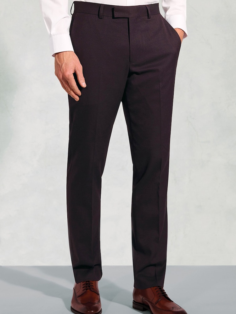 Brook Taverner Red Flannel Suit Trousers - Image 1 of 2 Brook Taverner Red Flannel Suit Trousers - Image 1 of 2