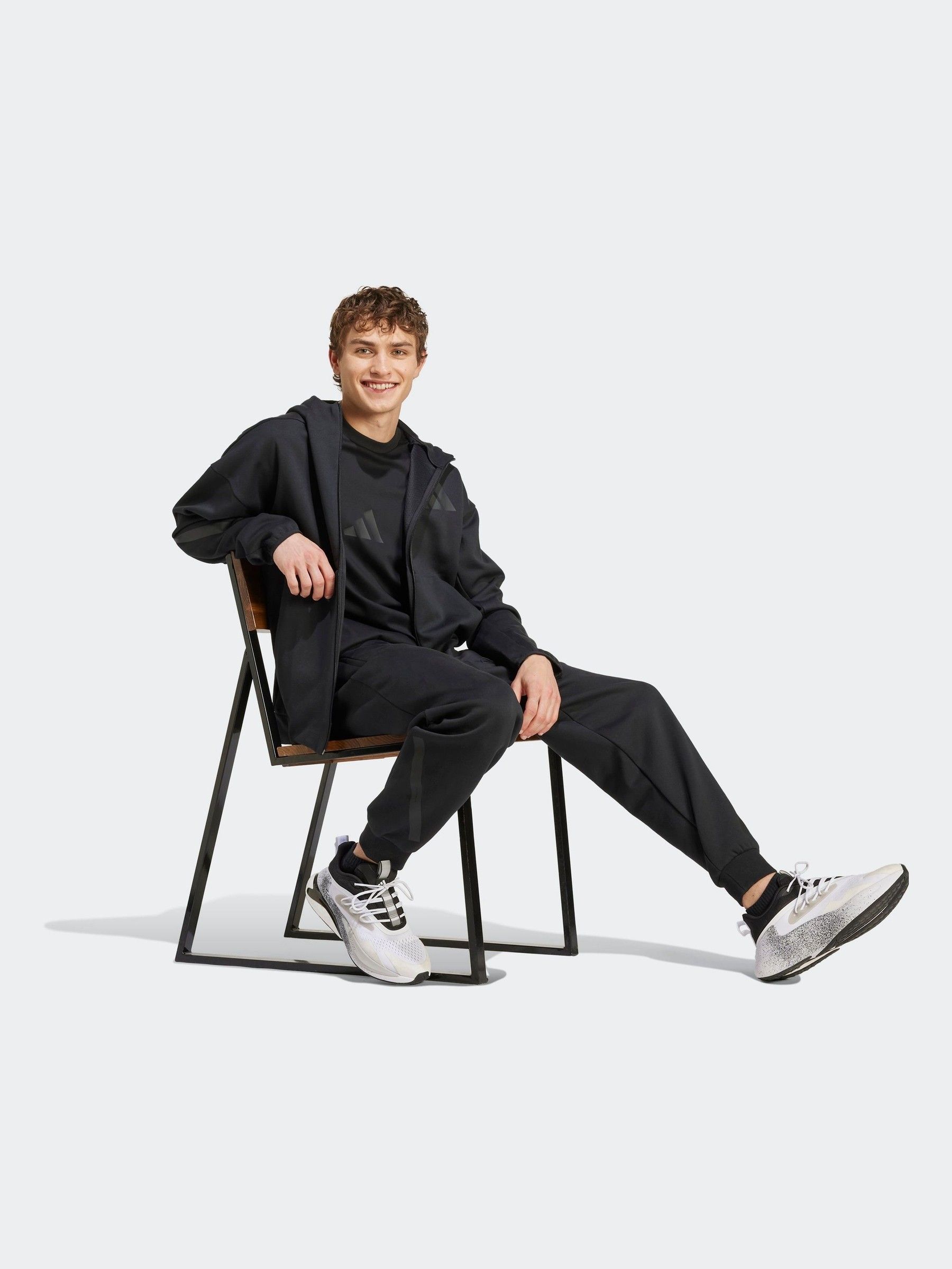 Buy adidas Black Z.N.E. Full Zip Hooded Track Jacket from Next USA