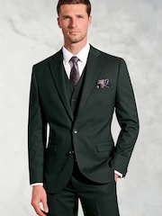 Brook Taverner Green Flannel Suit Waistcoat - Image 3 of 3
