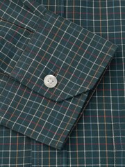 Brook Taverner Green Small Tattersall Check Cotton Shirt - Image 5 of 5