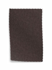 Laura Ashley Chocolate Brown Bainton Upholstery Swatch - Image 1 of 1