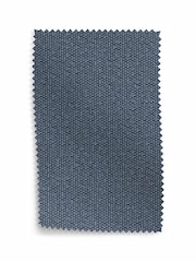 Laura Ashley Navy Blue Lundar Chenille Upholstery Swatch - Image 1 of 1