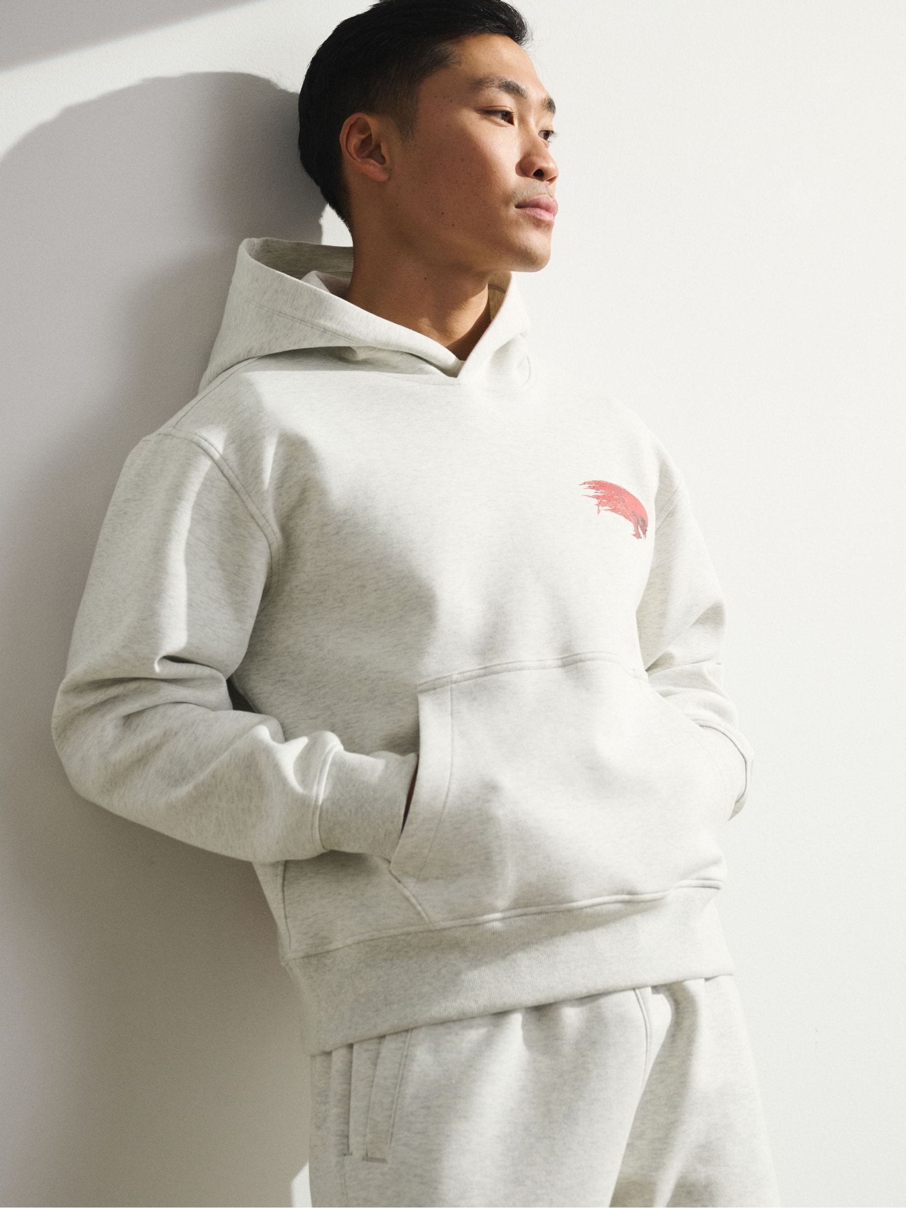 Buy YPB Abercrombie & Fitch Grey Neo KNIT MAX Popover Metallica