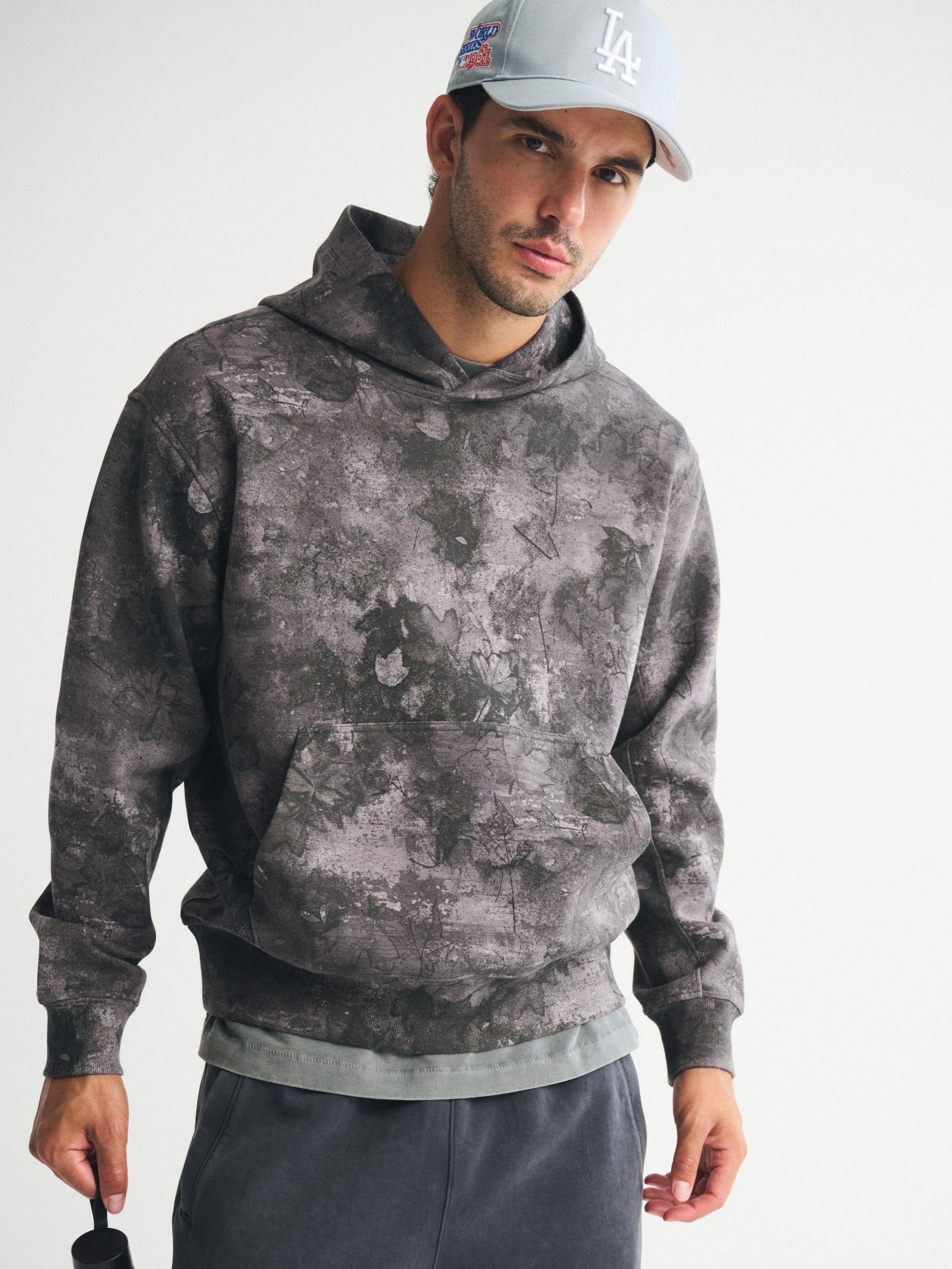 Buy YPB Abercrombie & Fitch Grey Neoknit Max Popover Hoodie from