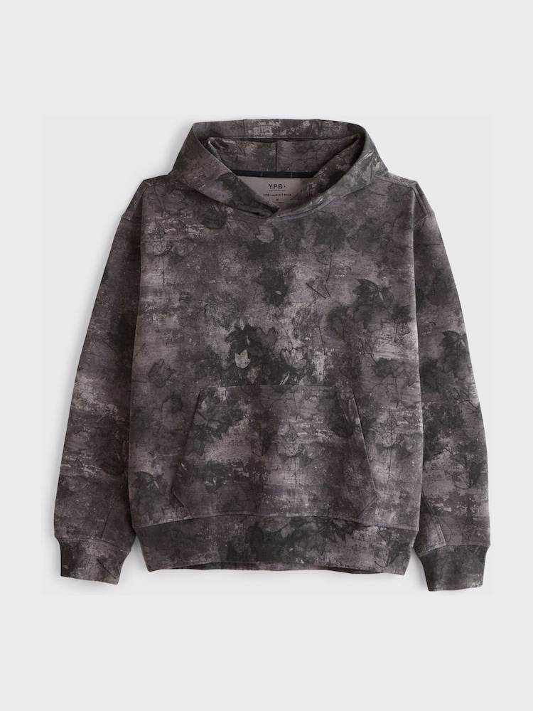YPB Abercrombie & Fitch Grey Neoknit Max Popover Hoodie - Image 7 of 7