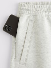 YPB Abercrombie & Fitch Ash Grey Neo KNIT MAX Cinched Bottom Joggers - Image 2 of 3