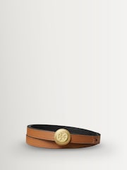 Tory Burch Black Romy Reversible Belt - Image 2 of 4