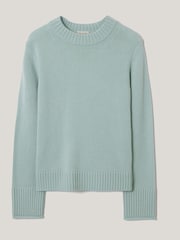Jigsaw Blue Wool Cashmere Blend Jumper - Image 1 of 1