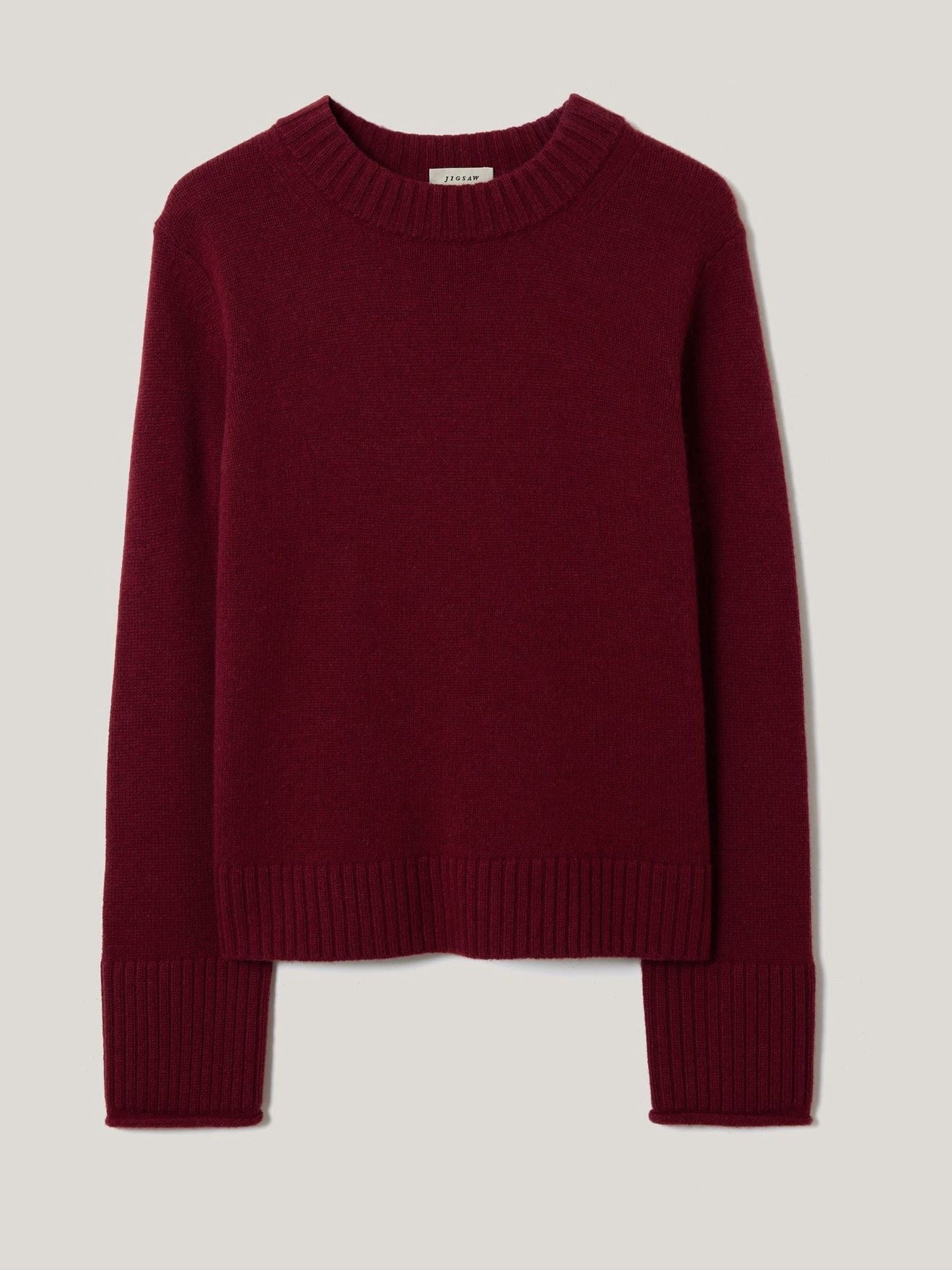 Buy Jigsaw Red Wool Cashmere Blend Jumper from Next USA