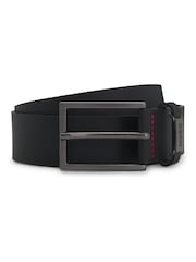 HUGO Black Gabriel Leather Belt - Image 1 of 1