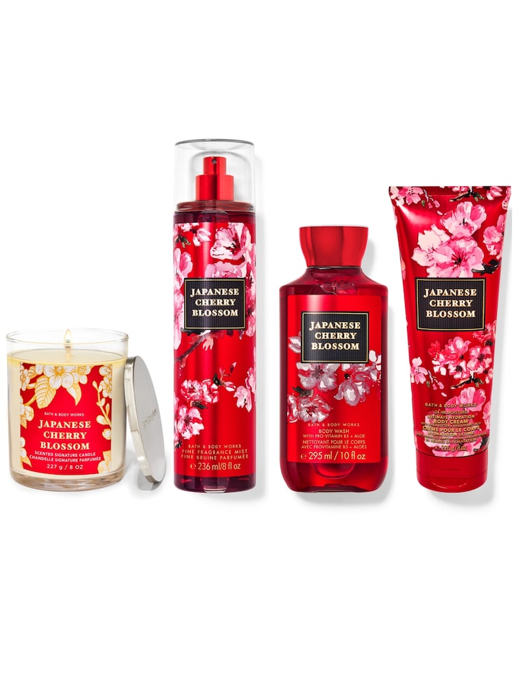 Bath & Body Works Japanese Cherry Blossom Gift Set (Worth £66) - Image 1 of 1 Bath & Body Works Japanese Cherry Blossom Gift Set (Worth £66) - Image 1 of 1