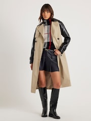 River Island Black Check High Neck Jumper - Image 3 of 4