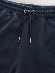 Navy Blue Lightweight Jersey Slim Fit Joggers - Image 7 of 8
