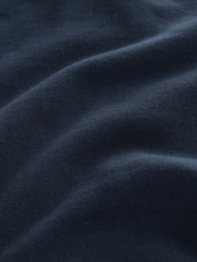 Navy Blue Lightweight Jersey Slim Fit Joggers - Image 8 of 8