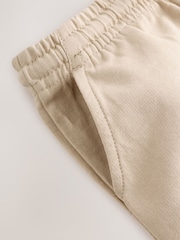 Navy All Over Embroidery Safari Animals Short Sleeve Polo Shirt and Shorts Set (3mths-7yrs) - Image 9 of 9