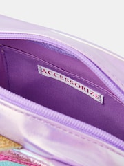 Angels By Accessorize Purple Girls Unicorn Cross-Body Bag - Image 3 of 3