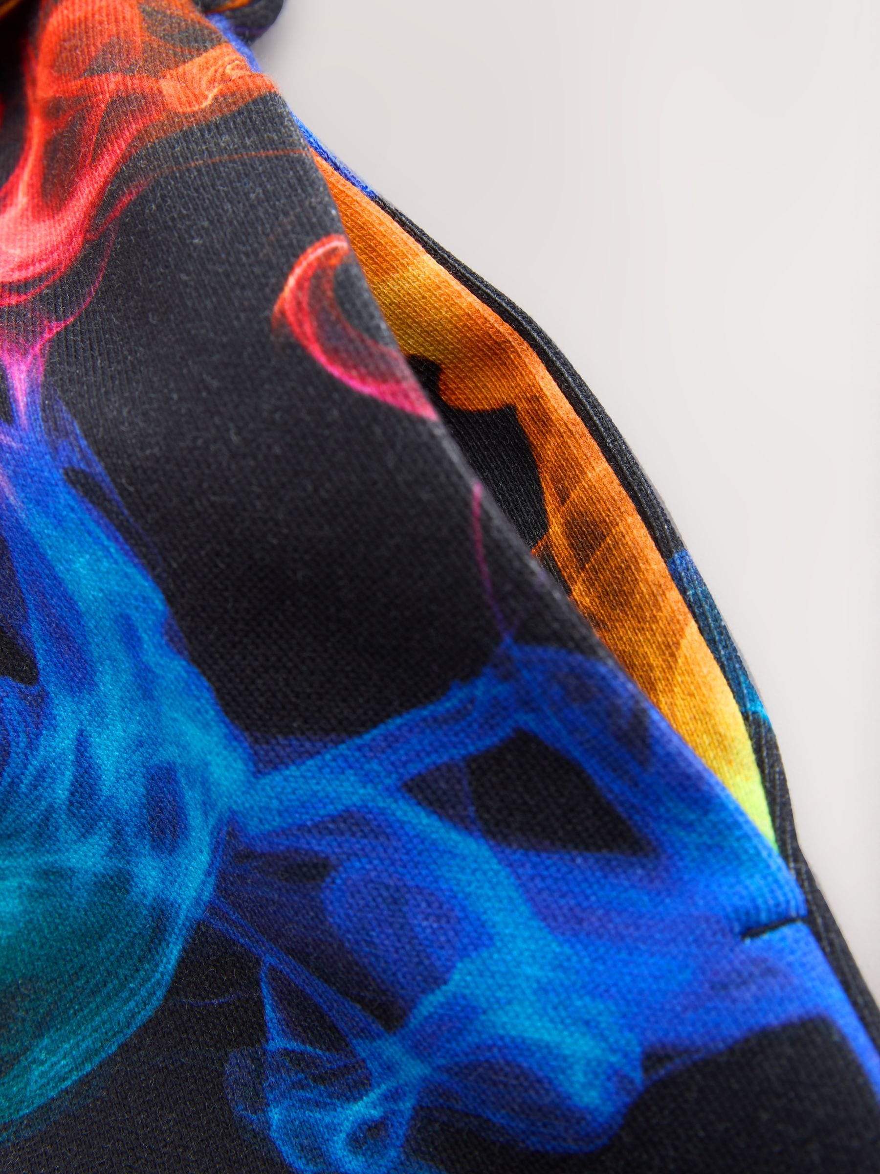 【PUSHU】4 Color Separation　Hoodie　LL size Buy Multi Graphic Print Hoodie from Next Romania
